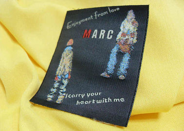 Black Bordir Back Neck Label Utama Jaket Jaket Kulit Untuk Garment