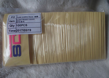 42 * 62mm silikon label perpindahan panas patch untuk pakaian