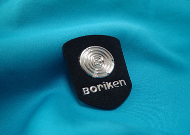 Round Decorative Clothing Patch TPU 3D Custom Iron On Patches Untuk Pakaian