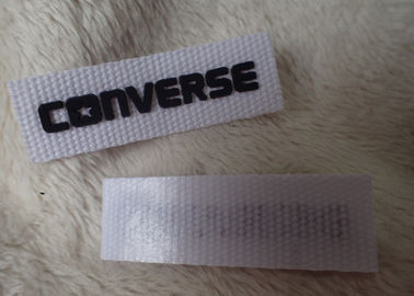 Converse 3D Silicone Logo Patches Black Soft Untuk Label Baju Pakaian