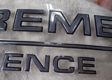 Efek 3D TPU Heat Transfer Label Pakaian, High Frequency Patch Dengan Embossing Logo Untuk Disesuaikan