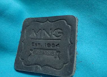 Label Kulit Jeans OEM Custom Printed Embossed Leather Patch
