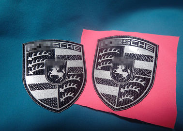 High Temperature Custom Clothing Patch, Handmade Screen Printing Label Untuk t Shirt