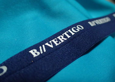 Custom 20mm 100% Polyester Webbing Tape Untuk Garment / Pant