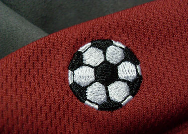 Bahan Pakaian Tatami Brand Embossed Patch Untuk Tim Sepak Bola