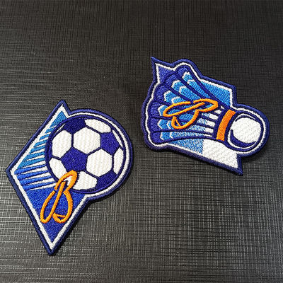 OEM Harga Pabrik penuh diukir pada kain Patch untuk pakaian