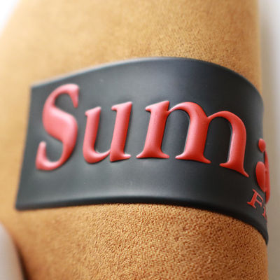 Custom 3d TPU logo yang ditinggikan Personalized Printed Custom Badge Untuk Pakaian