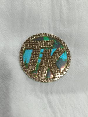 Label Transfer Panas TPU Pelangi Hologram yang Disesuaikan OEM Untuk Pakaian