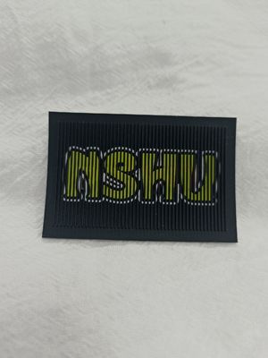 OEKOTEX Logo Embossed Lapisan Bisa dicuci Lapisan Custom yang dapat dinegosiasikan