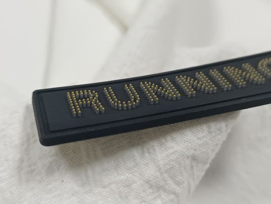OEKOTEX Logo Embossed Lapisan Bisa dicuci Lapisan Custom yang dapat dinegosiasikan