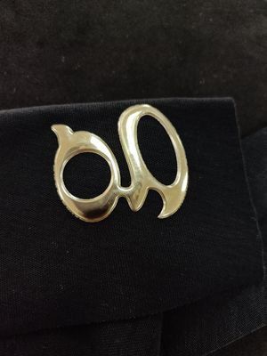 Waterproof Custom 3D TPU Heat Transfer Patches Gold Clothing Patches Logo Frekuensi Tinggi Hook And Loop