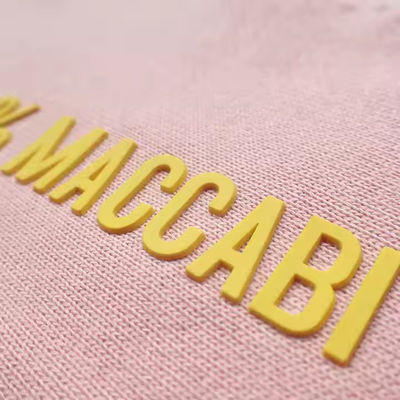 Label tanpa tag karet silikon khusus Transfer panas dengan huruf dan angka 3d Nama Patch Transfer Logo Pencetakan