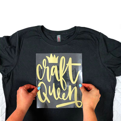 Heat Transfer DTF Label Custom T-Shirt Neck Label Desain Logo Nama Tag Besi pada Transfer untuk Pakaian
