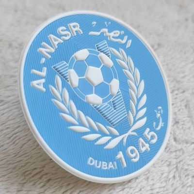 Label Transfer Panas TPU Perak 3D Pakaian yang Dapat Dicuci Disesuaikan Untuk Pakaian