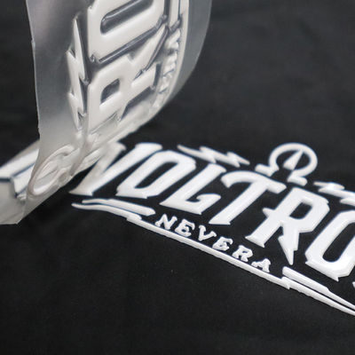 Logo Transfer Panas TPU HF 3D Kustom Logo Transfer TPU 3D Label TPU Untuk Pakaian