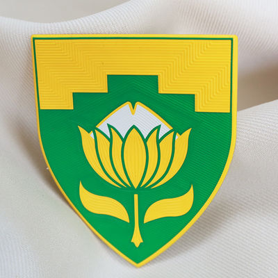 Label TPU Transfer Panas yang Disesuaikan Pabrik Label TPU 3D Timbul Logo Patch Merek untuk Pakaian