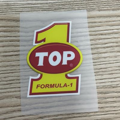 Custom Label Fashion DTF Sticker Film On PET Transfer Pengisaran Untuk T-shirt
