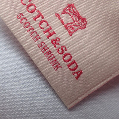 Embroideri Pakaian Lencana Desain Mode Pakaian Kain Tenun Warna Tahan Lama Tambalan Pakaian