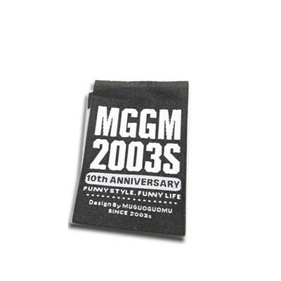 Label Tenun Mode Mewah Kustom Pabrik untuk Penggunaan Pakaian DIY