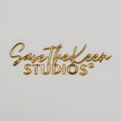 Custom Gold TPU Heat Transfer Logo 3D Embossed Transfer Label untuk Pakaian