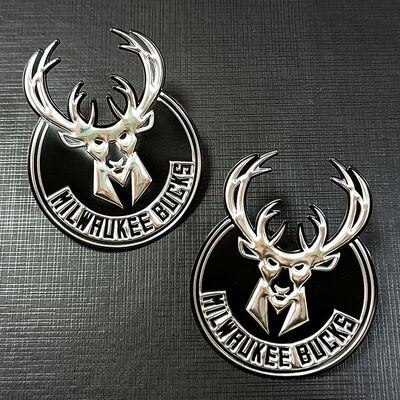 Emblem Transfer Panas TPU - Patch Logo Kustom Efek Metalik 3D untuk Pakaian