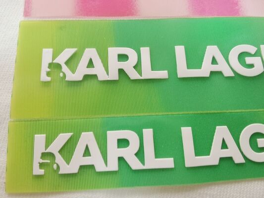 Custom 3D Raised Rubber Silicone Logo Stickers High Quality Heat Transfer for Clothing & Garments