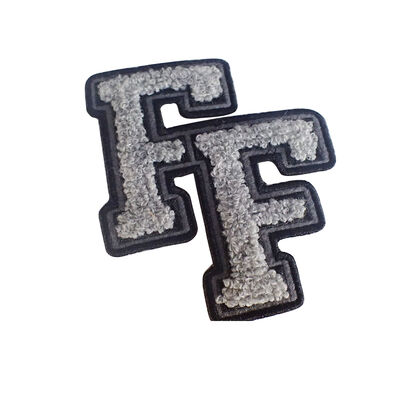 Perekat bordir Desain kustom bordir menjahit besi lencana pakaian bordir label