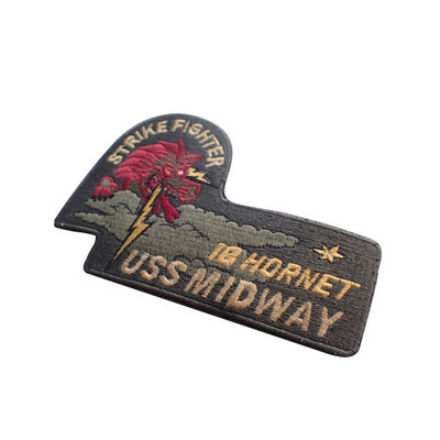 Customized Design logo for Garment Embroidered Patch  Badge Custom Embroidery Patch