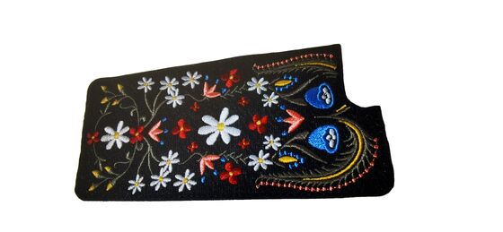 Custom Designer Emblem Brand Logo 3D Fashion Ethnic Style Embroidery Patch for Clothing