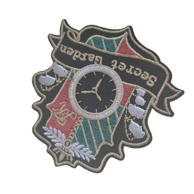 Patch Custom Brodered - Iron-On atau Sew-On, Desain 2D/3D untuk Seragam & Tas