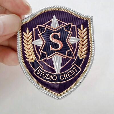 Patch Custom Brodered Transfer Panas dengan Berbagai Pilihan Warna dan Resistensi Cuci Teruji Ideal untuk Pakaian Ski dan Jaket