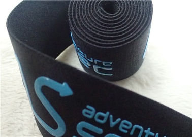 Label Sablon mengkilap Jacquard Tali Elastis Band Roll Karakteristik Untuk Dekorasi