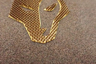 Profesional Kustom 3D Silicone Karet Dots Patch Label Untuk Pakaian