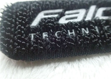 Frekuensi Tinggi Hook Dan Loop Fastener 3M Reflektif Siliver TPU Logo Velcro Untuk Pakaian