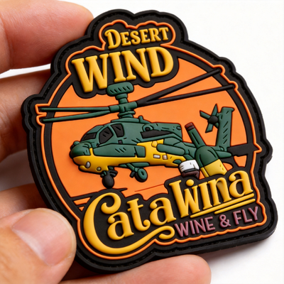 Lencana TPU Frekuensi Tinggi 3D Kustom dengan Bahan Silikon dan Logo yang Dipersonalisasi untuk Pakaian Tahan Lama dan Branding Patch Pakaian