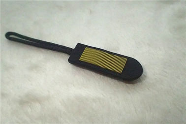Fancy Lingkungan Silicone Karet Zipper Penarik Untuk Tas PVC Non Toxic