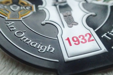 Patch PVC Berwarna-warni Kustom, Logo Timbul Dan Sablon Pakaian