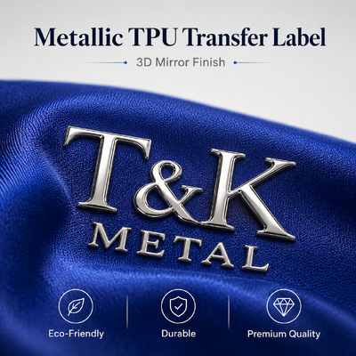 Custom Tpu Heat Transfer Logo 3D Tpu Label Transfer Soft Tpu Logo Untuk Pakaian