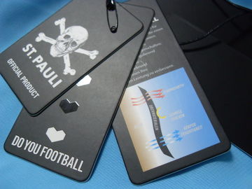 Professional Hang Tag Disesuaikan Dengan Logo Sablon Untuk Pakaian / Tas / Sepatu