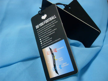 Professional Hang Tag Disesuaikan Dengan Logo Sablon Untuk Pakaian / Tas / Sepatu