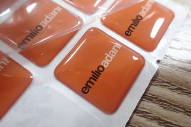 Kustom Epoxy Resin Crystal Clear Dome Sticker / Label 3D Printing Epoxy Resin