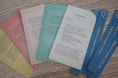 Tag Hang Tag Kertas Cetak Pribadi yang Dipersonalisasi / Aksesori Pakaian