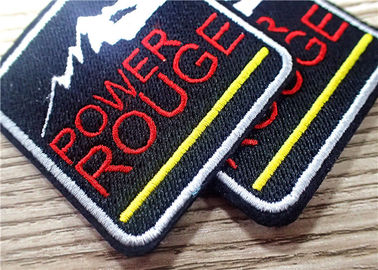 Lingkungan 3D Kustom Patch Bordir Menjahit Besi Untuk Pakaian, Tas