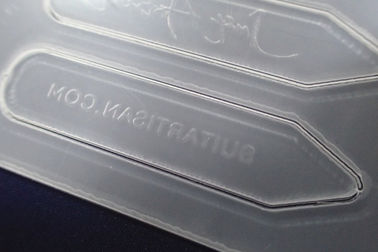Tag Hangout Pakaian Coutom Laser Logo, Tag Akrilik Transparan