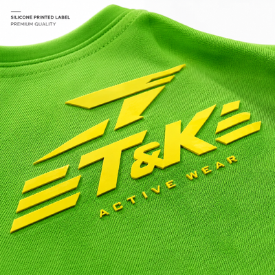 Label Pakaian Transfer Panas Cetak Kustom Tag Tahan Lama untuk Solusi Identifikasi Garmen, Pakaian, dan Tekstil