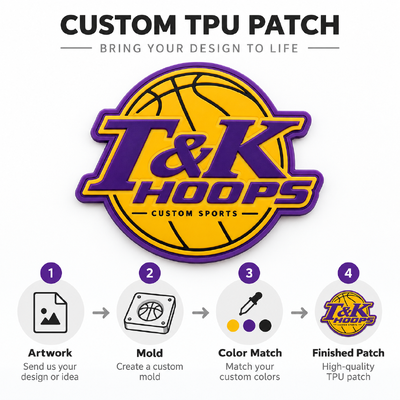Patch Bordir Chenille Kustom dengan Logo untuk Jaket Varsity dan Pakaian