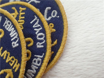 Patch Twill Kustom Ramah Lingkungan Menjahit - Di Bagian Belakang Untuk Pakaian / Kain Lencana Bordir