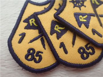 Patch Twill Kustom Ramah Lingkungan Menjahit - Di Bagian Belakang Untuk Pakaian / Kain Lencana Bordir