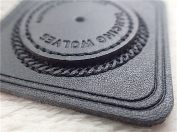 Patch Embossed Leather Mode Disesuaikan Untuk Tas, Pakaian
