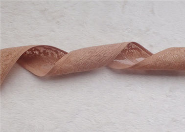 Non Slip Jahit Jacquard Elastis Band Renda Tali Bra Pemangkasan Untuk Celana Perut